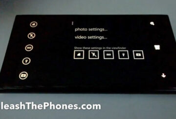 Windows Phone 8.1 Camera ui
