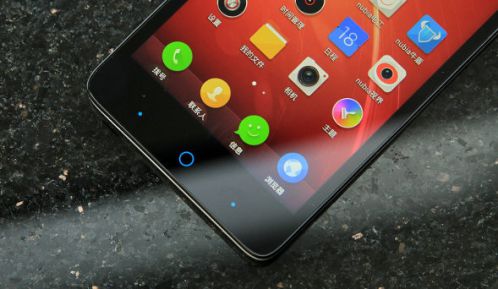 ZTE V5 red bull capacitive buttons