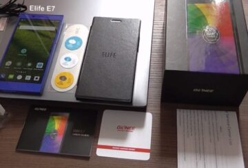 Gionee Elife E7 unboxing