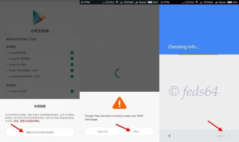 play store install