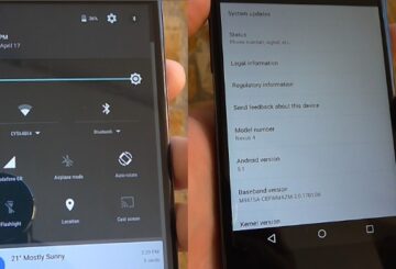 Android Lollipop 5.1 Nexus 4