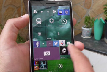Windows 10 Preview Smartphone Nokia Lumia 930