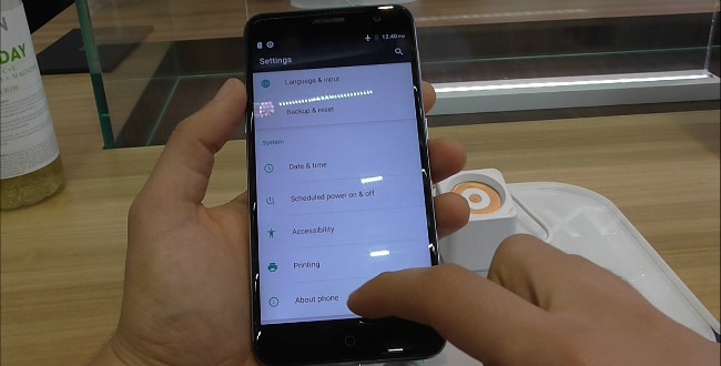ZTE Blade V7 stock ui