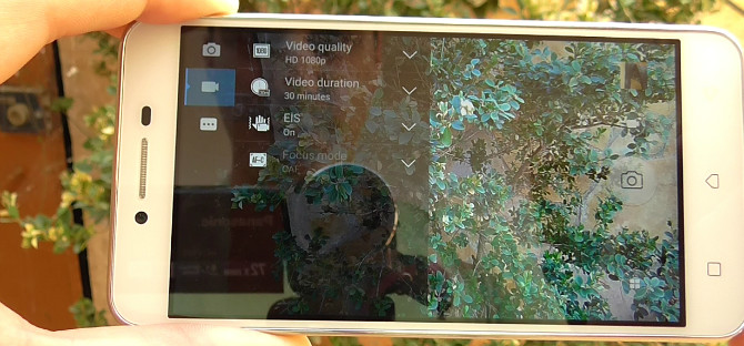 lenovo vibe k5 κάμερα