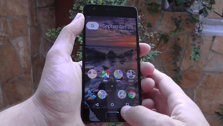 zuk z2 android navigation buttons on screen review z2