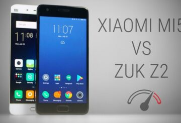 ZUK Z2 vs xiaomi mi5