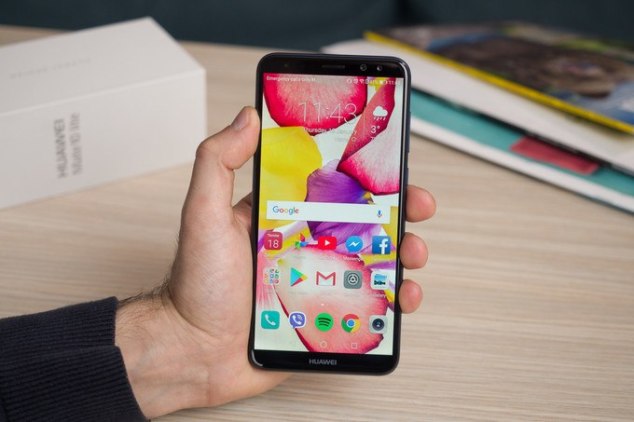 Huawei Mate 10 Lite ενημέρωση
