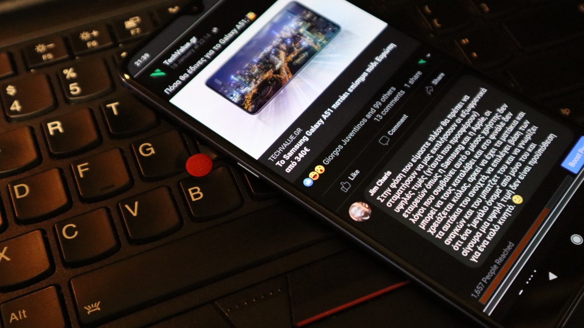 facebook dark mode