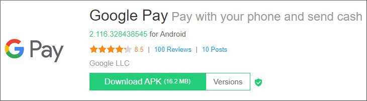 Goolge Pay Download apk