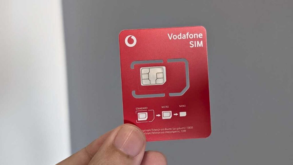 vodafone sim