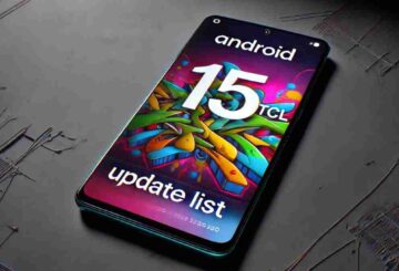 Android 15 TCL update list