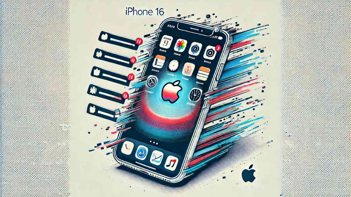 Apple iphone 16 AI generated image