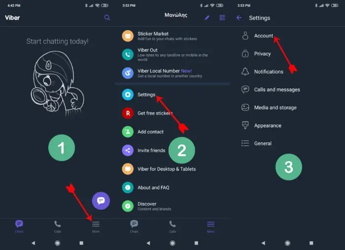 Viber backup και επαναφορά με τα 3 πρώτα βήματα που πρέπει να ακολουθήσεις