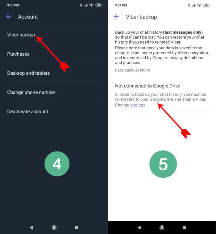 Viber backup και επαναφορά με τα υπόλοιπα 2 βήματα που πρέπει να ακολουθήσεις, συνολικά
